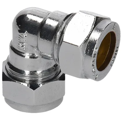 KNELKNIE 12X12MM CHROOM SANIVESK