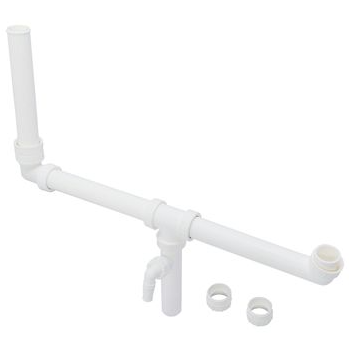 SIFON DUPLOAFVOER 6/4X40MM SV