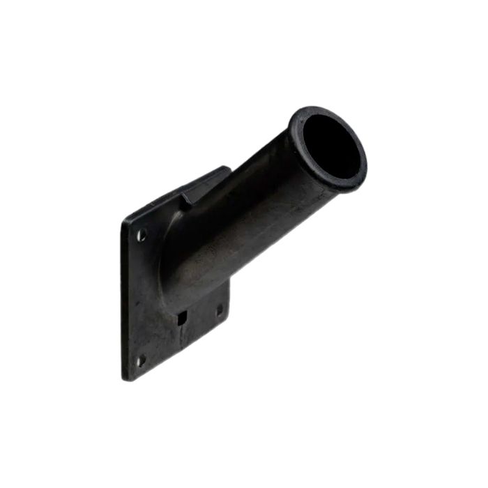 VLAGGENSTOKHOUDER ALUMINIUM ZWART