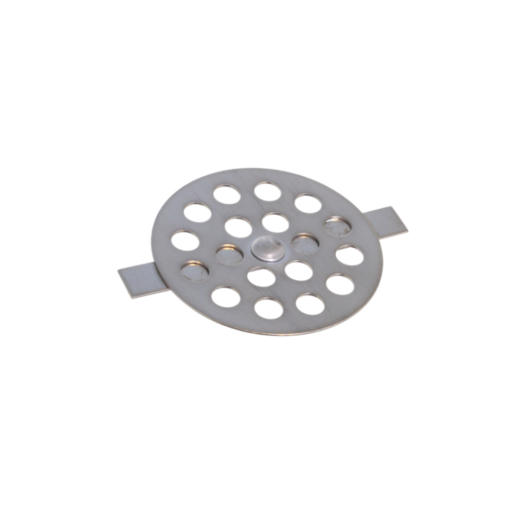 ROOSTERPLAATJE 50MM + VEER CHROOM