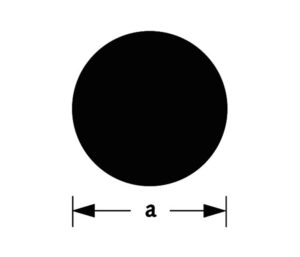 MASSIEF ROND ALU 10MM 200CM