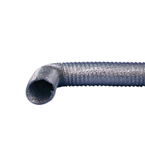 AFVOERSLANG 152MM 300CM ALU FLEXIBEL