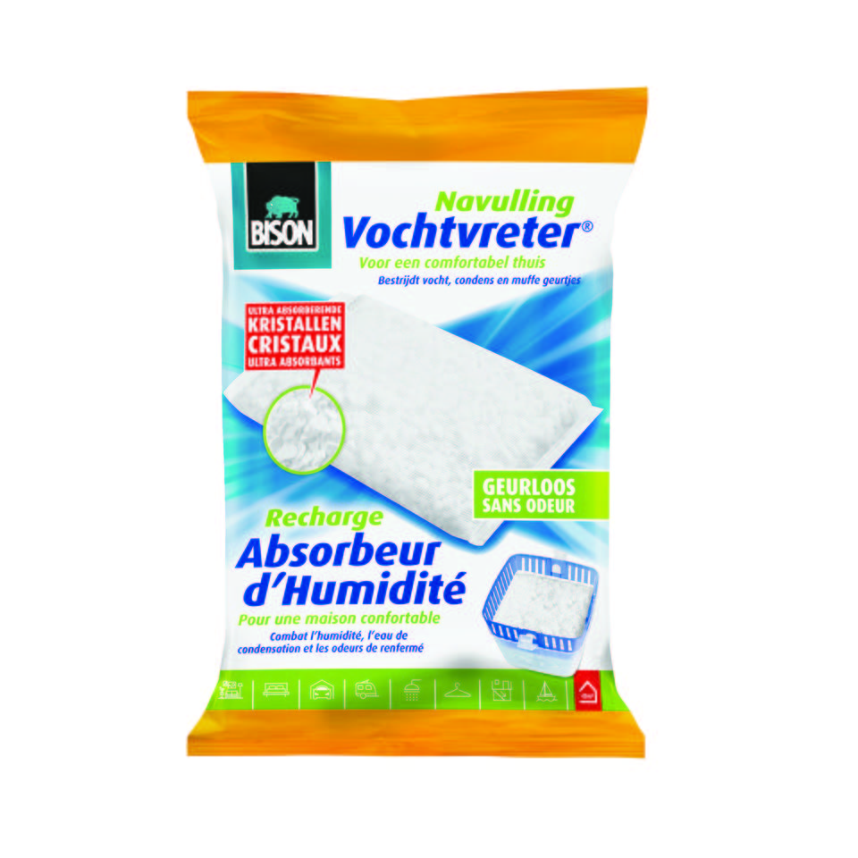 VOCHTVRETER NAVULLING 450 GRAM BISON