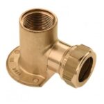 MUURPLAAT KNEL 15MM X 1/2 MESSING SV