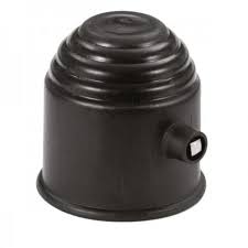 TREKHAAKDOP ZWART MET SLOT CARPOINT