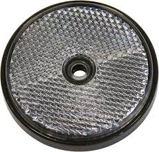 REFELCTOREN ROND 70MM WIT 2ST. CARPOI