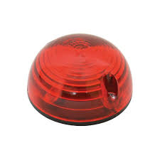 PADDESTOELLAMPJES ROOD 12V 55MM 2ST.