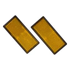 REFLECTOR  86X40MM ORNAJE 2 STUKS CP