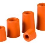 DEURBUFFER 25MM ROOD RUBBER