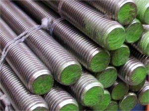 DRAADEIND RVS A2  M12X1000