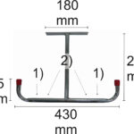 GEREEDSCHAPHAAK P:DUBBELHAAK DY222002