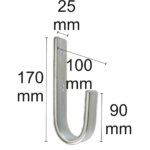 GEREEDSCHAPHAAK M:25X170X90X100 22013