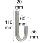 GEREEDSCHAPHAAK M:20X110X55X60 222014