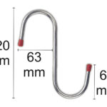 GEREEDSCHAPHAAK S-HAAK LANG DY222020