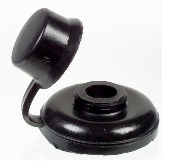 HOUTDRAADBOUTKAP ZWART 100ST.