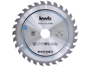 CIRKELZAAGBLAD 210X30MM 30T KWB