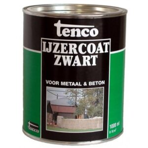 TENCO IJZERCOAT ZWART 2.5L