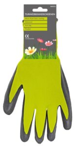 TUINHANDSCHOEN DAMES LIME MAAT 9