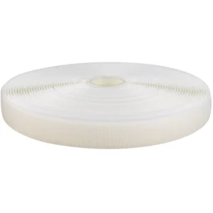 KLITTENBAND WIT HAAK EN LUS 20MM 1M