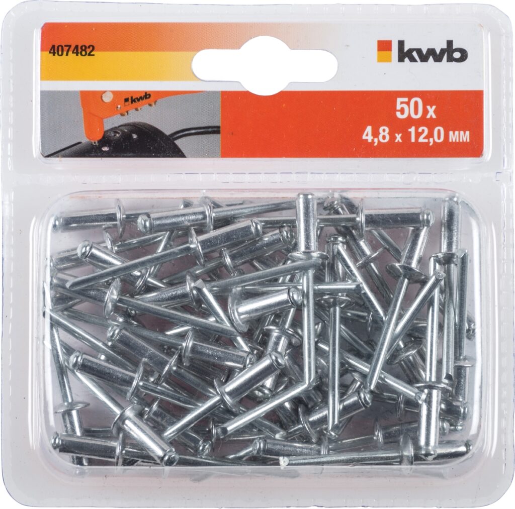 POPNAGELS 4.8X12.0MM  50ST KWB 407482