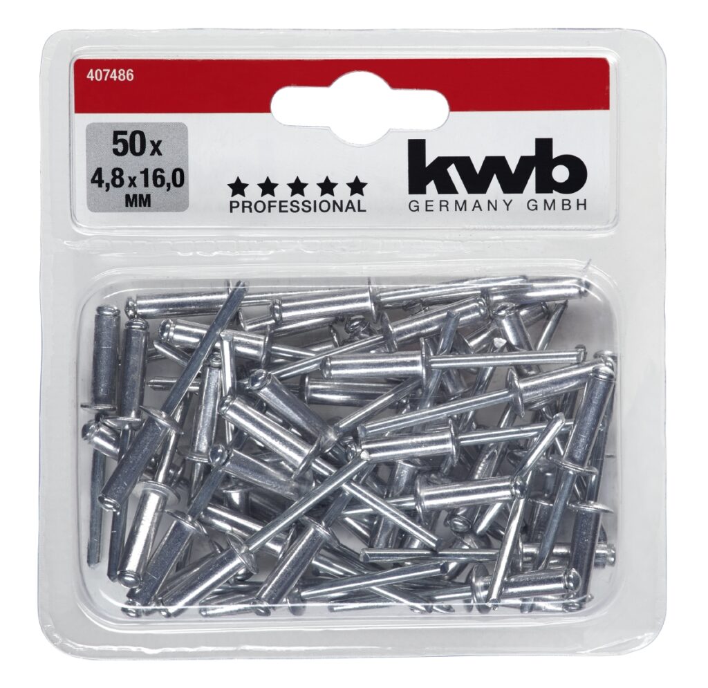 POPNAGELS 4.8X16.0MM  50ST KWB 407486