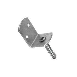 HOEK L-BESLAG RVS 100 STUKS