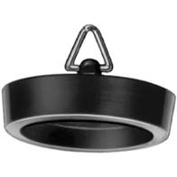 PLUGSTOP 6/4X45.5MM ZWART SV