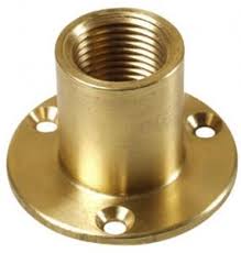 MUURPLAAT MET ACHTERINLAAT 1/2 MESSIN