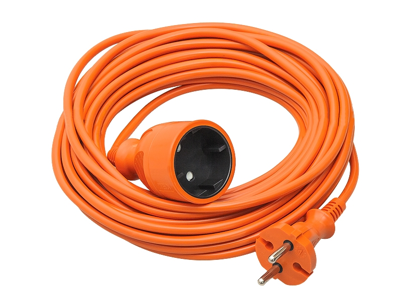 TUINKABEL 10M 2X1 ORANJE