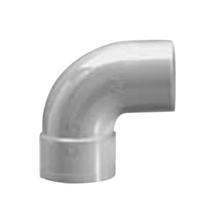 PVC BOCHT 1XLM 87GR 125MM GRIJ