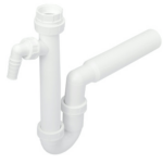 SIFON UNIV.6/4 X40MM WIT M. WASM.AANS