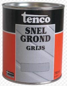 SNELGRONDVERF GRIJS 750ML TOUWEN
