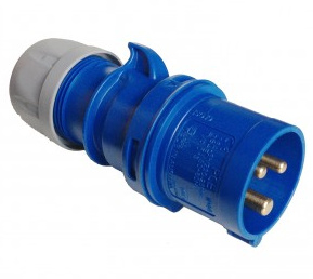 CEE STEKKER 16A 3P 220V 013-6V