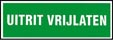 BORD UITRIT VRIJLATEN 330X120
