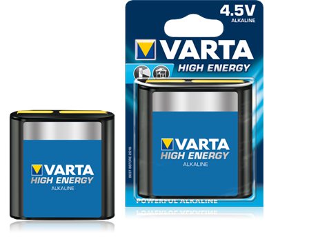 BATTERIJ VARTA BL.1 PLATTE BATT.4.5V