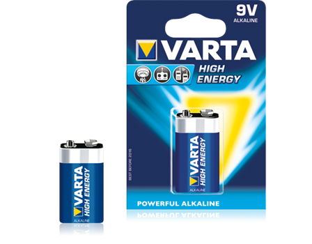 BATTERIJ VARTA 4922 9V LONGLIFE ZB1