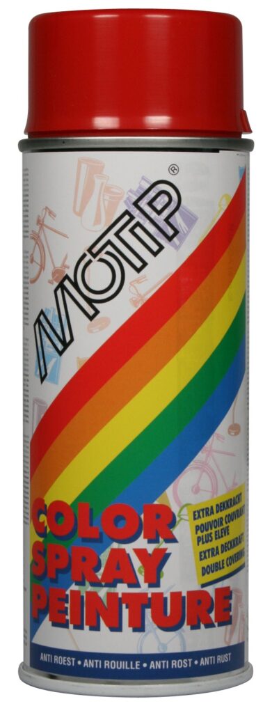 SPUITBUS MOTIP 400ML VUURROOD 01628