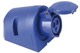 CEE WANDDOOS 16A 3P 220 113-6V