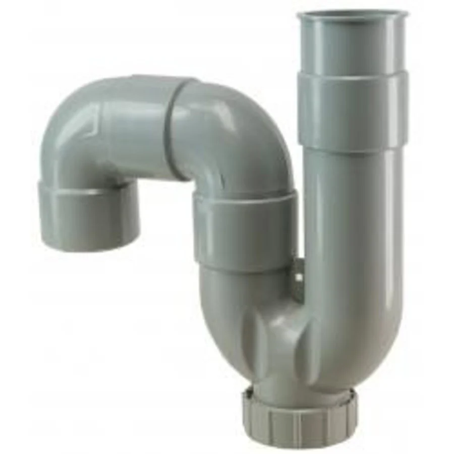 SIFON UNIVERSEEL 32MM GRIJS