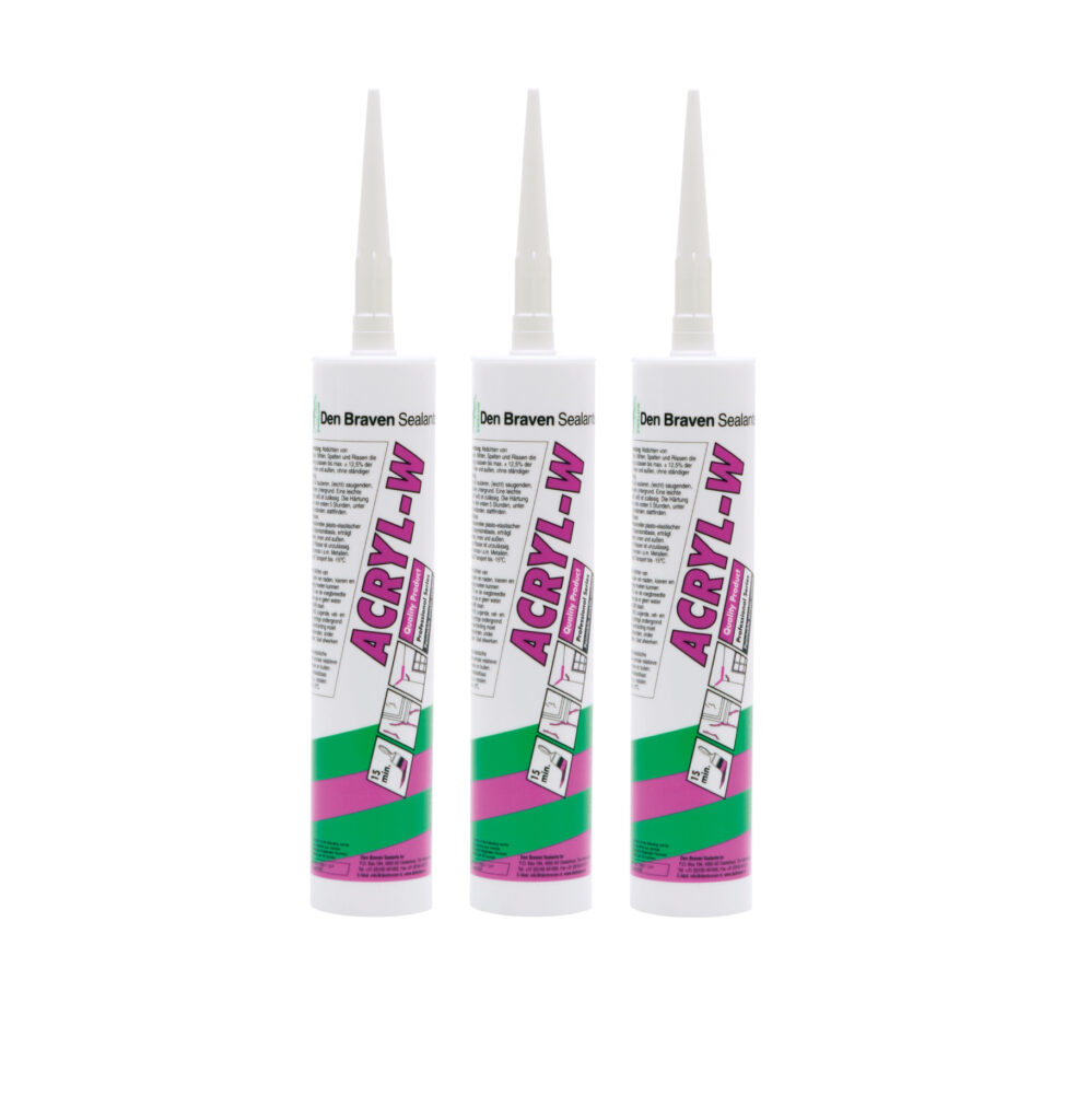 ACRYLAATKIT ZWALUW 310ML WIT